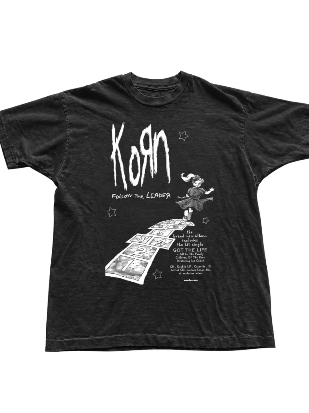 Black Korn 'Follow the Leader' Graphic Tee